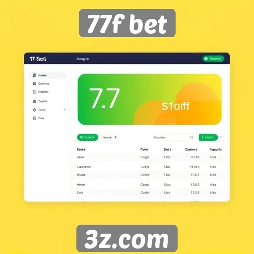 Interface do 77f bet recebe atualizações para melhor usabilidade